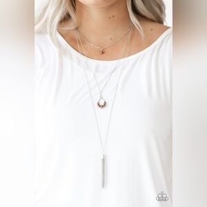 Be Fancy Brown Necklace